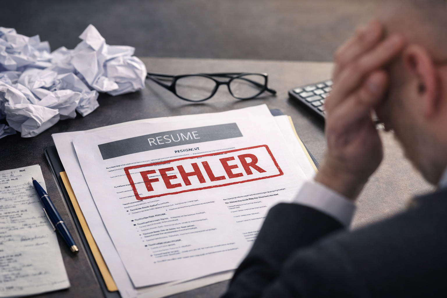 Symbolbild für typische Fehler bei der Suche nach Führungskräften im Recruiting.